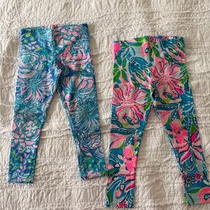 Lilly Pulitzer Girls Leggings size S (4-5)